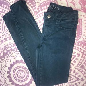 American eagle mid rise jeggings